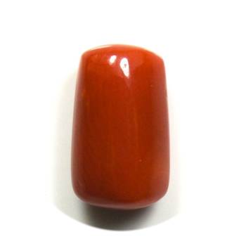 Natural Italian Moonga Loose Gemstone Red Munga Birthstone Astrology 6.25 Ratti 5.68 Carat 2