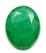 Natural Certified Emerald Loose Stone 6.25 Ratti 5.68 Carat Panna Oval Shape Rashi Ratan