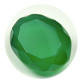 Natural Certified Green Onyx Haqiq Gemstone 2.25 Ratti 2.04 Carat Oval Shape Chakra Healing 1
