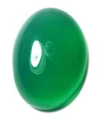 Natural Certified Green Onyx Gemstone 10.25 Ratti 9.32 Carat Cabochon Oval Shape Rashi Ratan