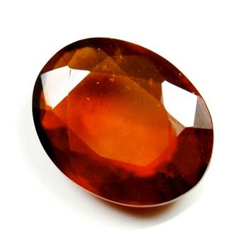 Original Hessonite Garnet 3.25 Ratti 2.95 Carat Gomedh Oval Loose Gemstone For Astrology 1