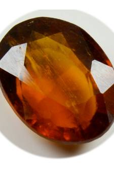 Certified Natural Ceylon Hessonite 3.25 Ratti 2.95 Carat Gomed Oval Shape Loose Gemstones
