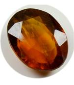 Natural Certified Ceylon Hessonite Loose Gemstone 4.25 Ratti 3.86 Carat Oval Shape Stone