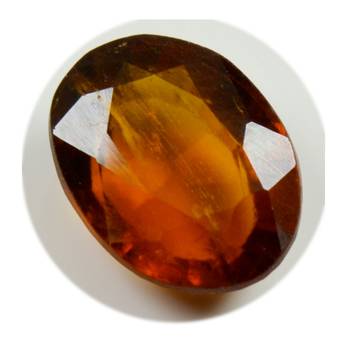 Original Certified Ceylon Hessonite Loose Stone 5.25 Ratti 4.77 Carat Precious Rashi Ratan 1