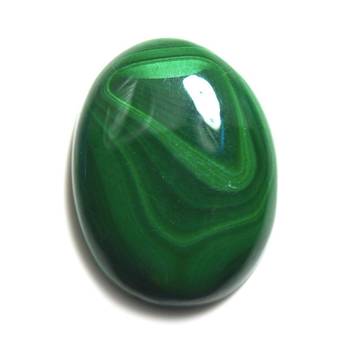 Natural Malachite Gemstone Danafirangi 11.25 Ratti 10.23 Carat Oval Shape Jewellery Making 1