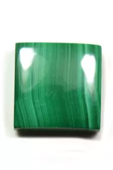 Genuine Malachite Loose Gemstone 9.25 Ratti 8.41 Carat Square Shape Astrology Nag Ratan