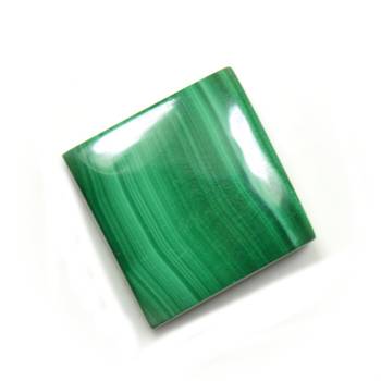 Genuine Malachite Loose Gemstone 9.25 Ratti 8.41 Carat Square Shape Astrology Nag Ratan 2