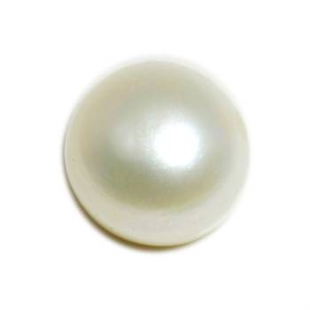 Natural Certified Fresh Water Pearl 4.25 Ratti 3.86 Carat Round Shape for Astrology Purposes Stone 1