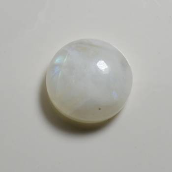Natural Certified Rainbow Moonstone Loose Stone 6.25 Ratti 5.68 Carat Round Shape Birthstone 1