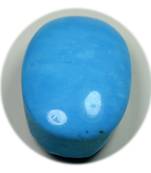 Original Certified Turquoise Loose Gemstone 7.25 Ratti 6.59 Carat Firoza Oval Rashi Ratan