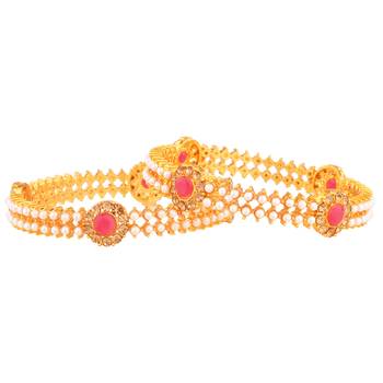 Gold ruby   bangles-and-bracelets 3