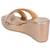 LA SAVIE Women Solid Natural Wedges