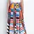 Multihued gathered dense Plus skirt