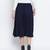 Blazed blue pleated women skirt