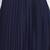 Blazed blue pleated women skirt