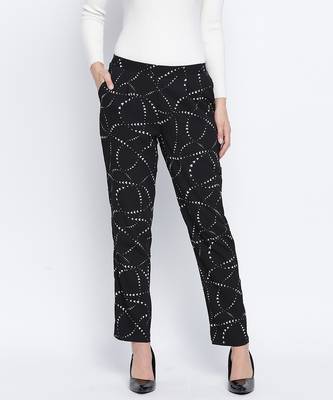 Vellic zig zag print women pants 1