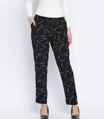 Vellic zig zag print women pants