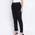 Malltistic solud black women pant