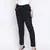 Blantic Black zig zag print women casual pant