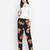 Spooky flowerous casual women pant