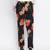 Spooky flowerous casual women pant