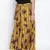 Sizzlling sunny printed print plus size skirt
