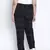 Quirky black check  plus size Elasticated pant