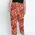 Elated coloruful printed printed plus size Elasticated pant