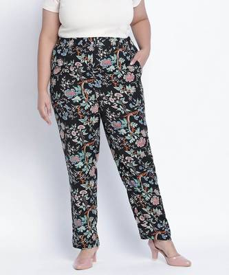 Catopez printed printed plus szie Elasticated pant 1
