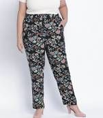 Catopez printed printed plus szie Elasticated pant