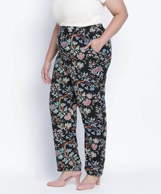 Catopez printed printed plus szie Elasticated pant 3