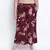 High wine printed print plus size Elasticated Pant