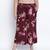 High wine printed print plus size Elasticated Pant