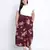 High wine printed print plus size Elasticated Pant