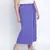 Sallic Solid blue plus size Elasticated pant