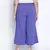 Sallic Solid blue plus size Elasticated pant