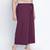 Windzour soild wine plus size Elasticated pant