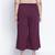 Windzour soild wine plus size Elasticated pant