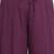 Windzour soild wine plus size Elasticated pant