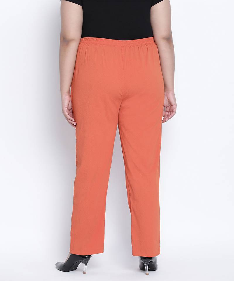 Trapple hey way orange plus szie pant