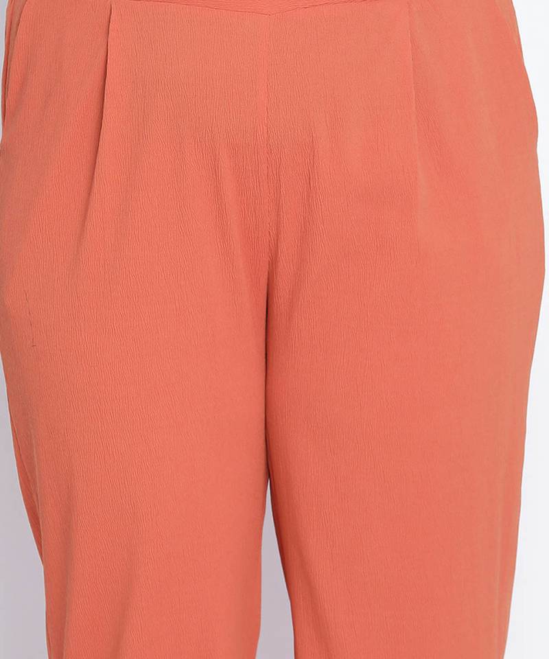 Trapple hey way orange plus szie pant