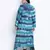 Celestical trendy  tie dye  button down plus  size  dress