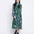 Winsomeness tropical print casual women dress