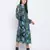 Winsomeness tropical print casual women dress