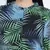 Winsomeness tropical print casual women dress