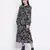 Stunner wink printed casual women dress
