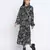 Stunner wink printed casual women dress