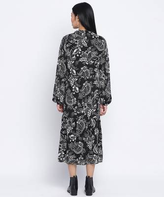 Stunner wink printed casual women dress 4