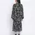 Stunner wink printed casual women dress