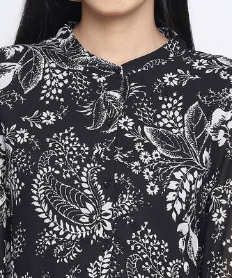 Stunner wink printed casual women dress 5